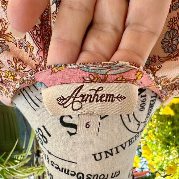 Arnhem Honey Blouse in Rose - Picture 3 of 11